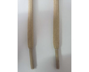 Cadarço 100% Poliéster Ref. E 167 de 140 cm - BEGE - Pacote com 100 peças   